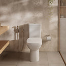 Vaso Sanitário Roca Square Branco com Caixa Acoplada 3/6L Saída Vertical